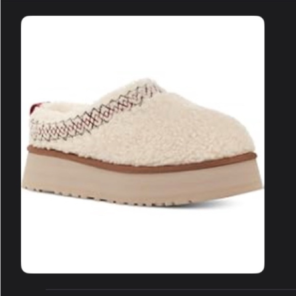 UGG Tazz Braid Tasman Slipper sz 9